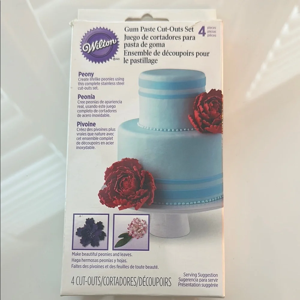 Wilton Blue and Red Cake Toppers Party Supplies